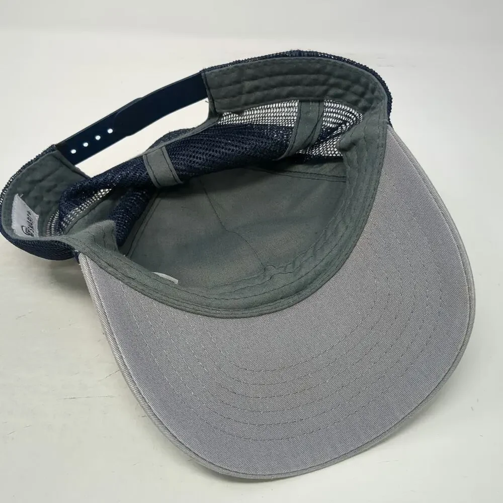 Knob Creek Trucker Hat Gray Blue One Size 100 Proof Clermont Kentucky Snapback